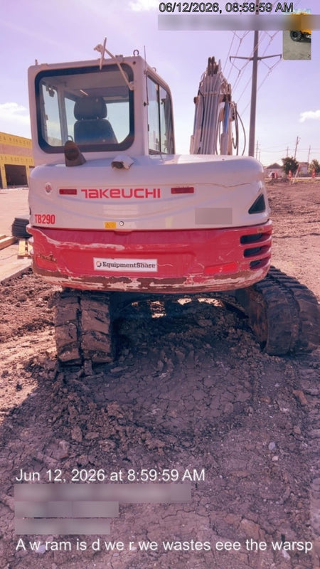 2019 TAKEUCHI TB290
