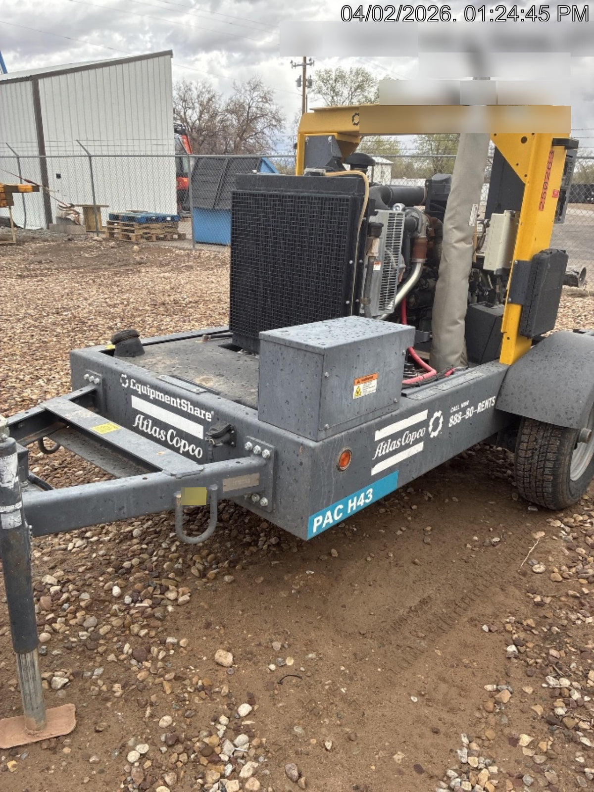 2022 ATLAS COPCO PAC H43 KD