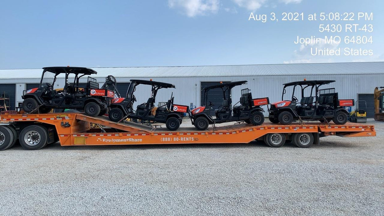 2021 Kubota RTV-X1140W-H Plastic Canopy, Windshield Acrylic Clear, LED Strobe Light, Wire Harness Kit, Back up Alarm