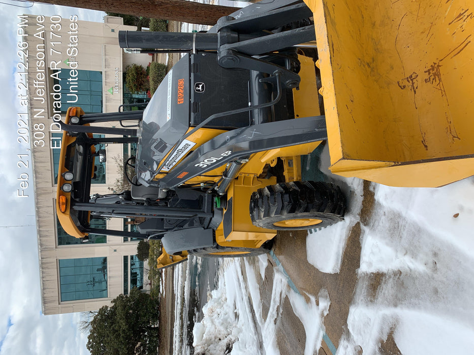 2020 John Deere 310LEP Canopy, 4WD, Standard Stick, Pilot Controls, 2 Way Hydraulics, TAG Manual QC