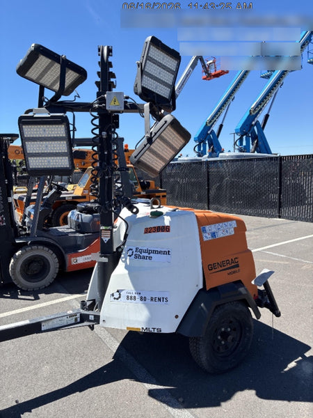 2023 Generac MLT2 Diesel, Flex Switch 120V Input, Powerzone Controller, (4) 320W LED Lights, 4kW Generator, 39.9 Gal Fuel Tank, 2" Ball, T3