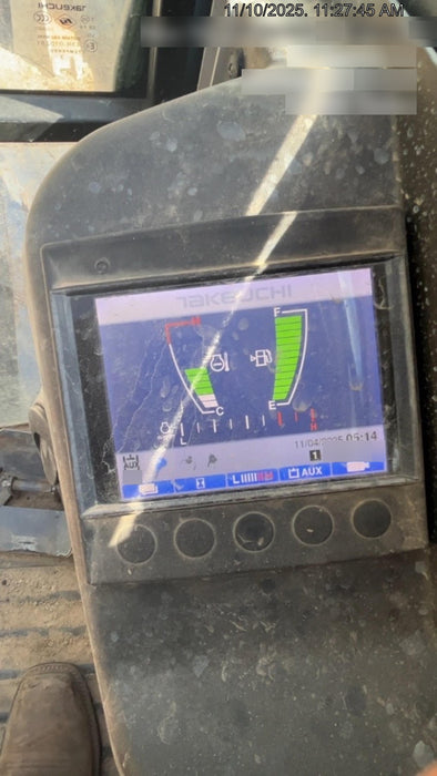 2019 Takeuchi TB290 Cab/Heat/AC Rubber tracks, Dozer blade, Travel alarm, Auxiliary hydraulics Manual QC, Hydraulic thumb, 18", 24", and 36" Buckets