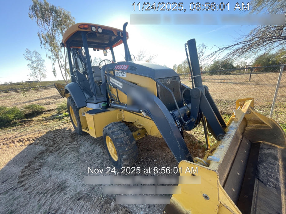 2020 John Deere 310LEP - Extendable Stick Canopy, 4WD, Extendable Stick, Pilot Controls, 2 Way Hydraulics, TAG Manual QC