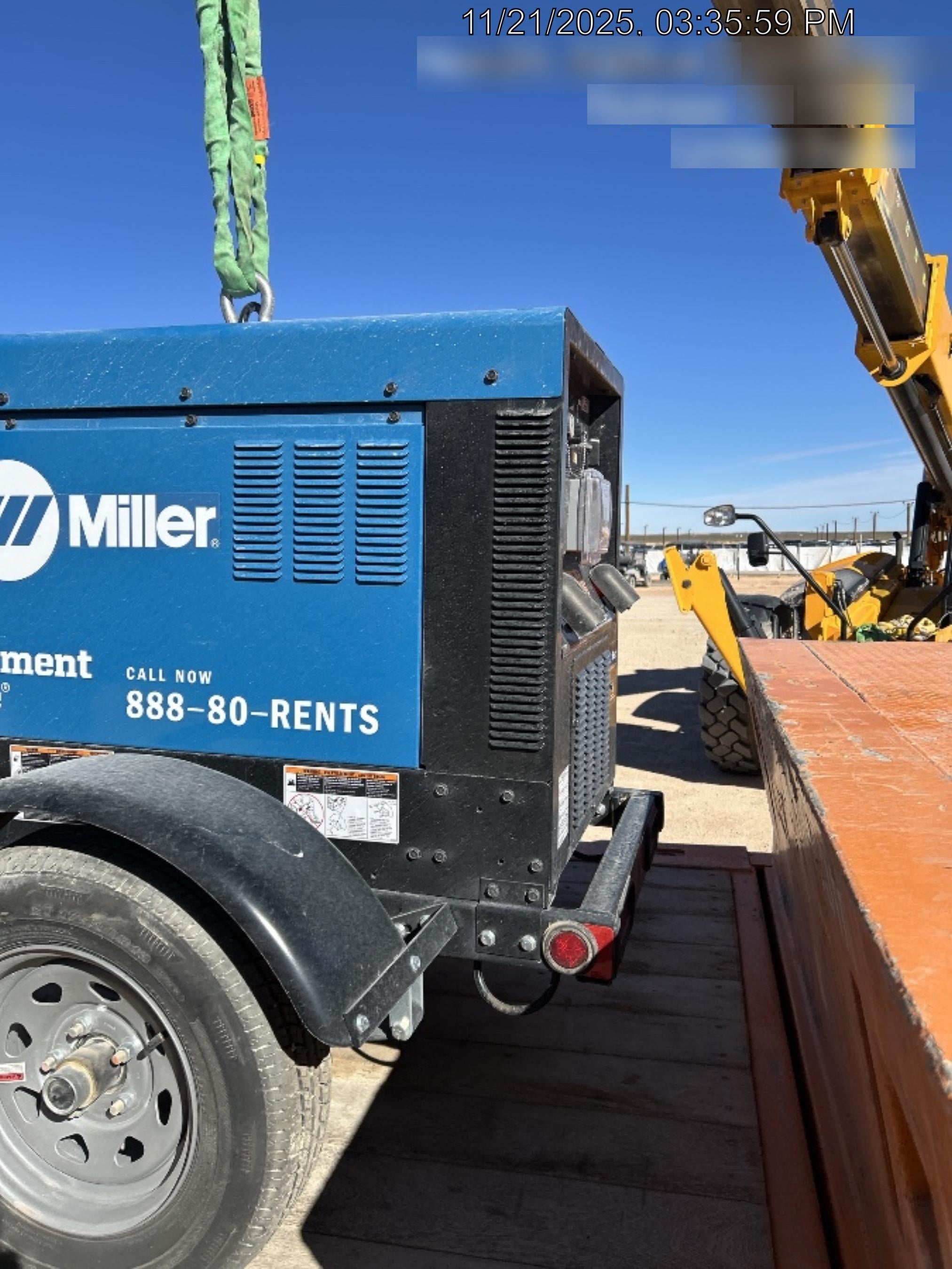 2025 MILLER ELECTRIC BIG BLUE 400