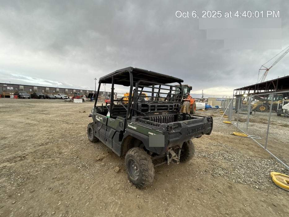 2019 Kawasaki MULE PRO-DX Kawasaki Mule 4x4 Diesel UTV w/Hard Top, Windshield, Beacon, Backup Alarm, ES Keypad/Hardware Installed