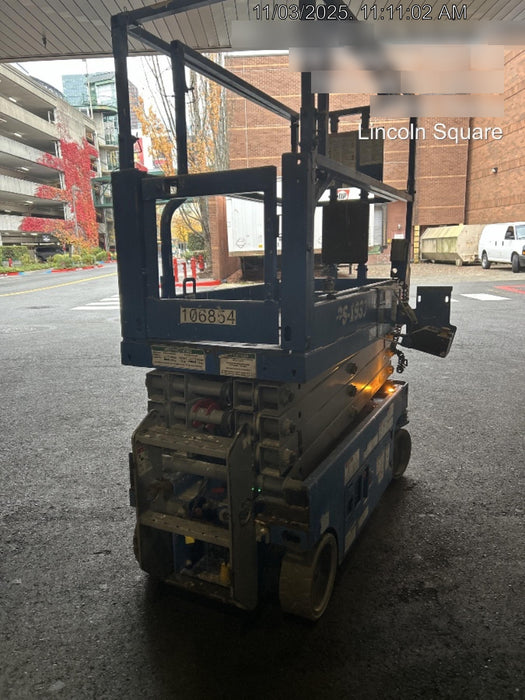 2020 Genie GS-1930 Solid Non Marking Tires, Beacon, Folding rails with half height swing gate, 800W Inverter