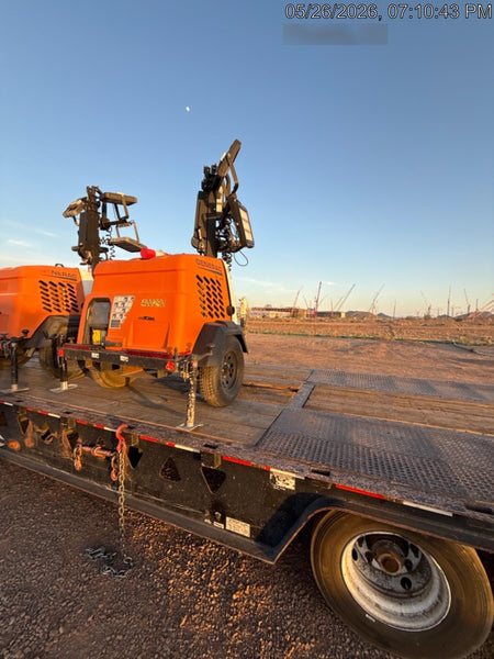 2024 Generac MLT2 Diesel, Flex Switch 120V Input, Powerzone Controller, 
(4) 320W LED Lights, 4kW Generator, 39.9 Gal Fuel Tank, 2" Ball, T3