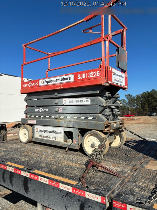 2019 Skyjack SJIII-3226 Standard Options, Trojan Batteries