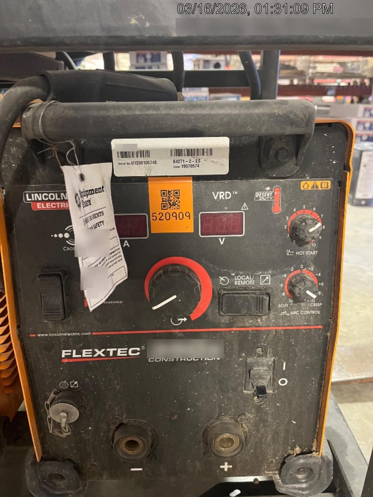 2025 LINCOLN ELECTRIC FLEXTEC 350X