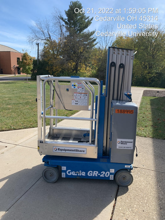 2021 GENIE GR-20