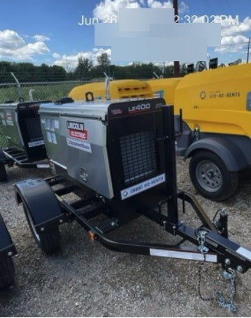 2024 Lincoln Electric LE400 Kubota V1505, Trlr, Cable Rack, Light Kit, ES Decals, T3