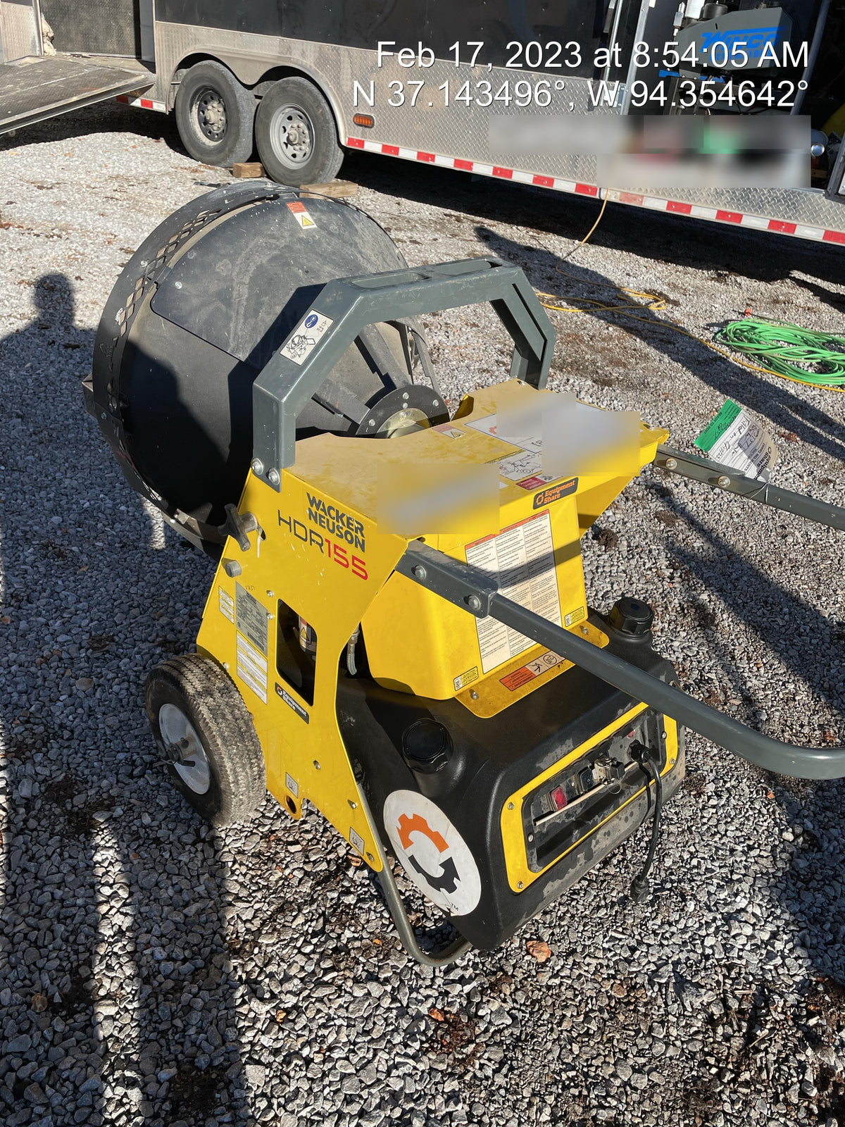 2018 WACKER NEUSON HDR 155