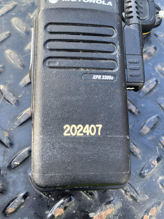 2022 MOTOROLA XPR3300E