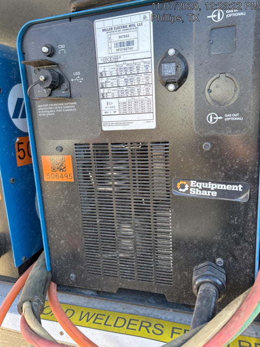 2025 MILLER ELECTRIC XMT 400