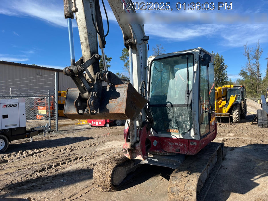 2020 Takeuchi TB250-2C Cab/Heat/Air, Rubber Tracks, Manual TAG QC