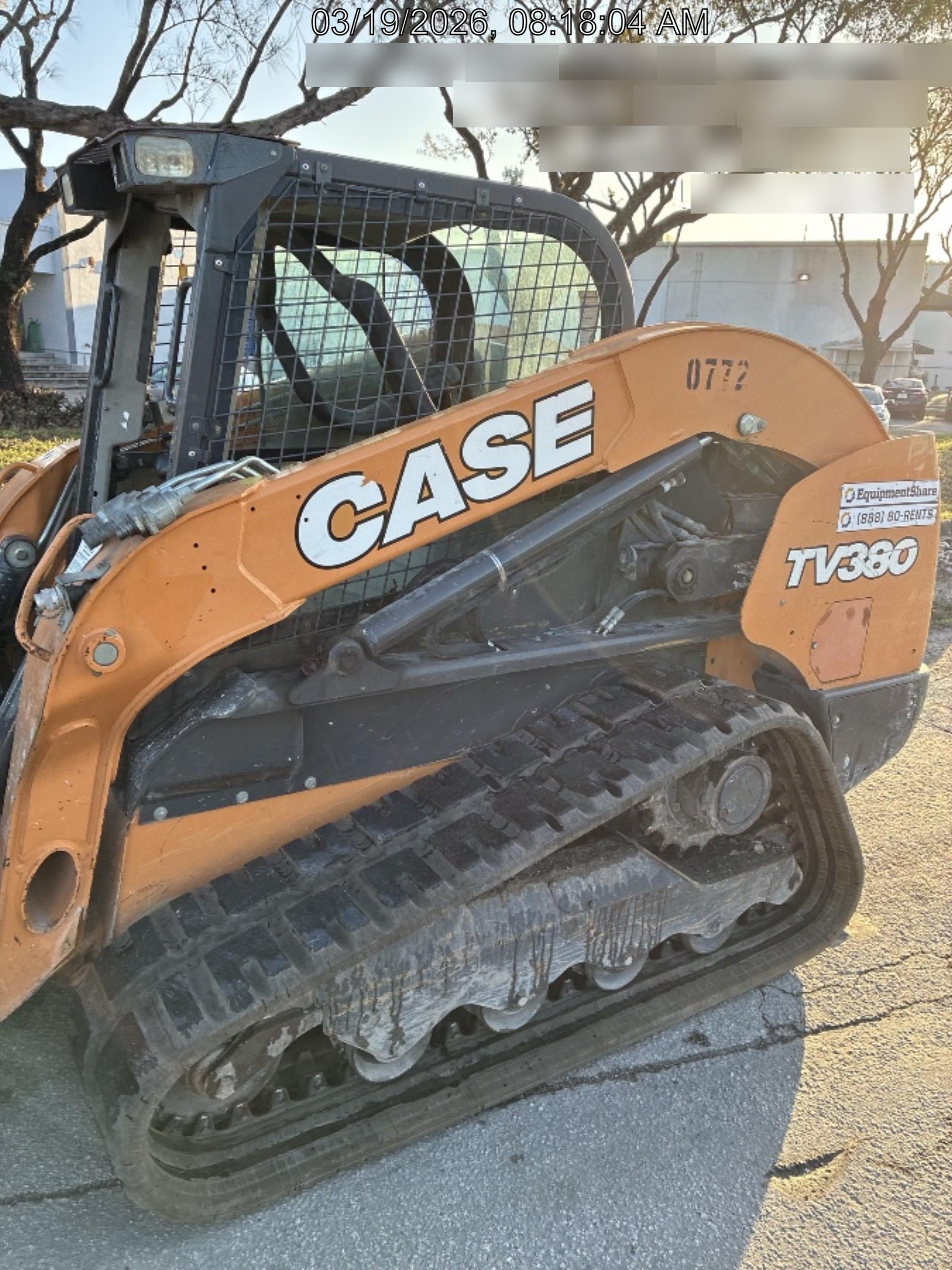 2018 CASE TV380