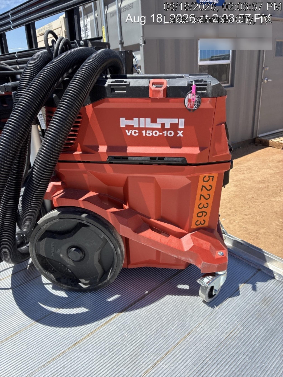 2025 HILTI VC 150-10 X