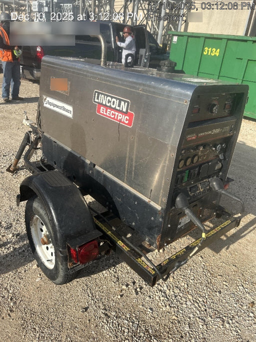 2019 Lincoln Electric Vantage 322 Lincoln Vantage 322 Welder w/Trailer, Light Kit, Cable Rack