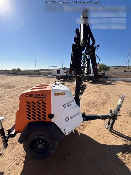 2024 Generac MLT2 Diesel, Flex Switch 120V Input, Powerzone Controller, 
(4) 320W LED Lights, 4kW Generator, 39.9 Gal Fuel Tank, 2" Ball, T3