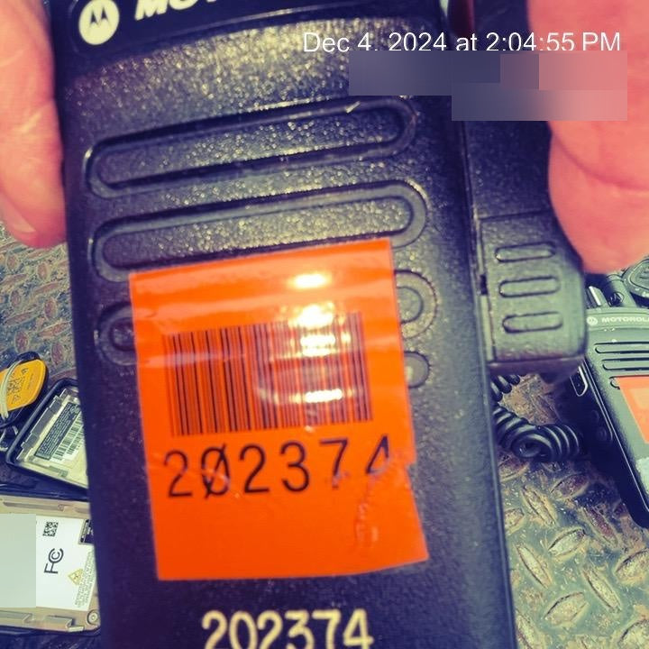 2022 MOTOROLA XPR3300E