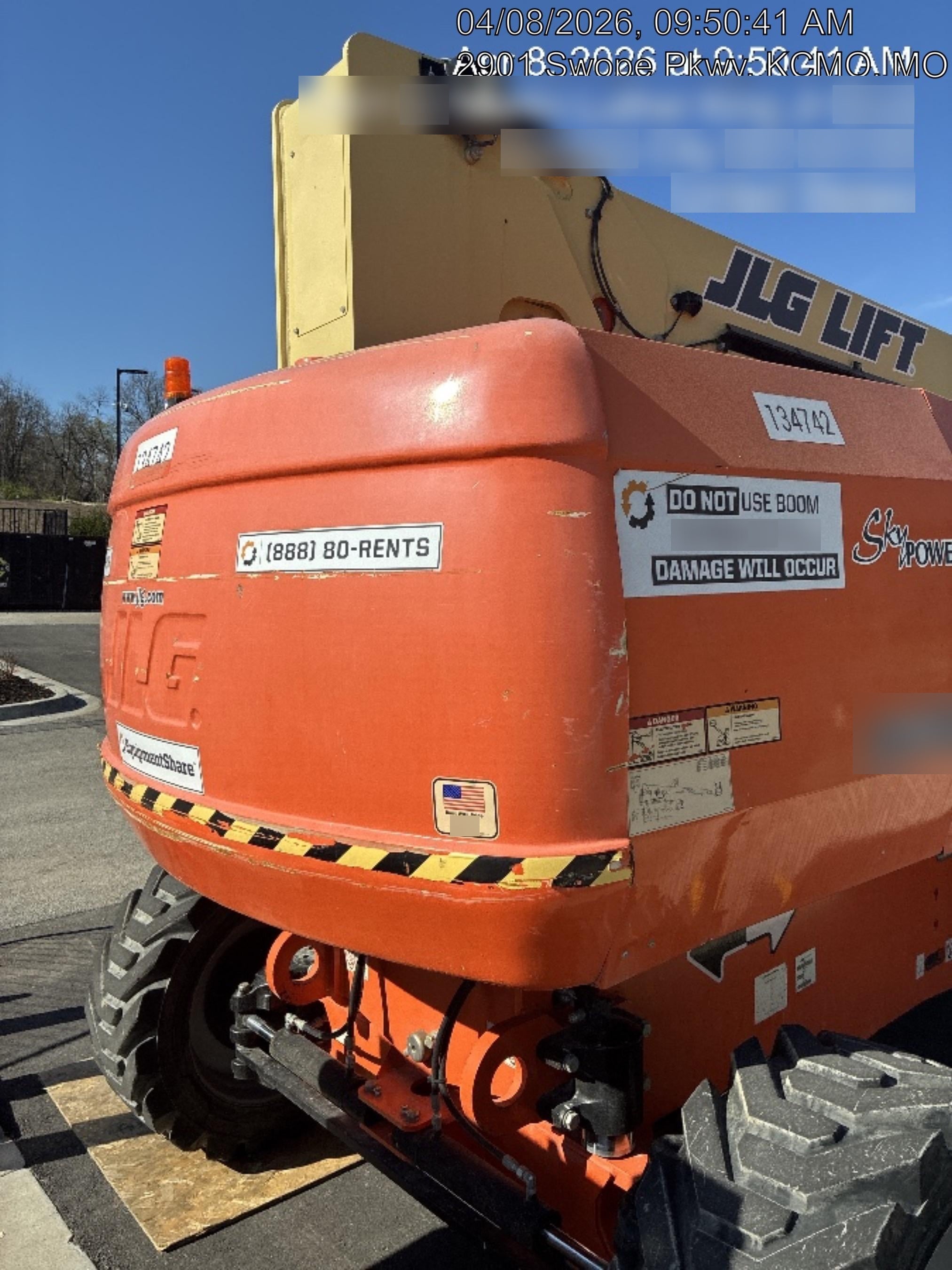 2021 JLG 860SJ
