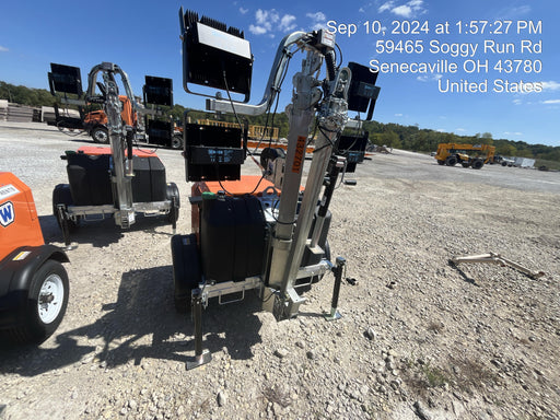 2024 Wanco WLTT-4MM4K Diesel, Deep Sea Controller, Shore Power Plug, Auto Start, (4) 350W LED Floodlights, 4kW Generator, 60 Gal Fuel Tank, 2" Ball, T3