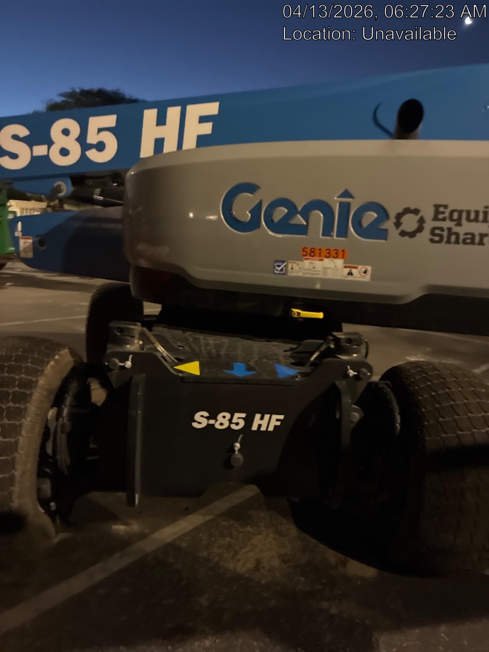 2025 GENIE S-85 HF