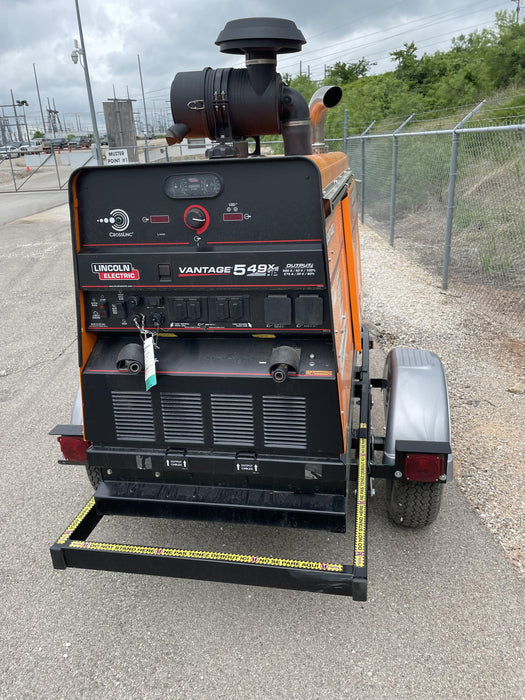 2022 Lincoln Electric Vantage 549X Crosslink Technology, Trailer Mounted, ES Decals, T3