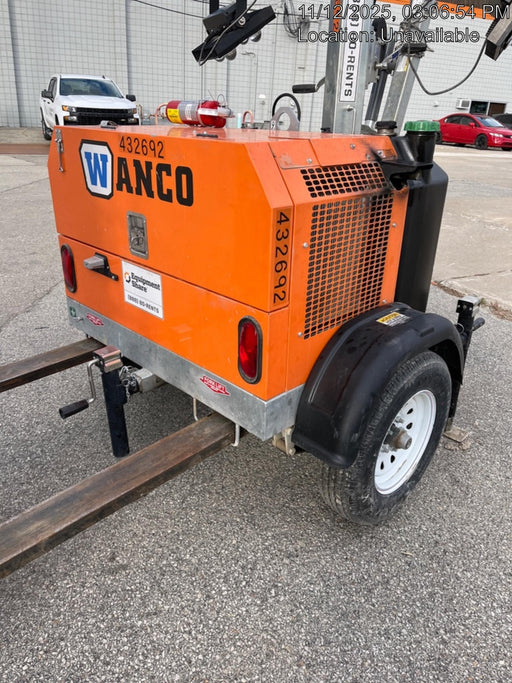 2024 Wanco WLTT-4MM4K Diesel, Deep Sea Controller, Shore Power Plug, Auto Start, (4) 350W LED Floodlights, 4kW Generator, 60 Gal Fuel Tank, 2" Ball, T3