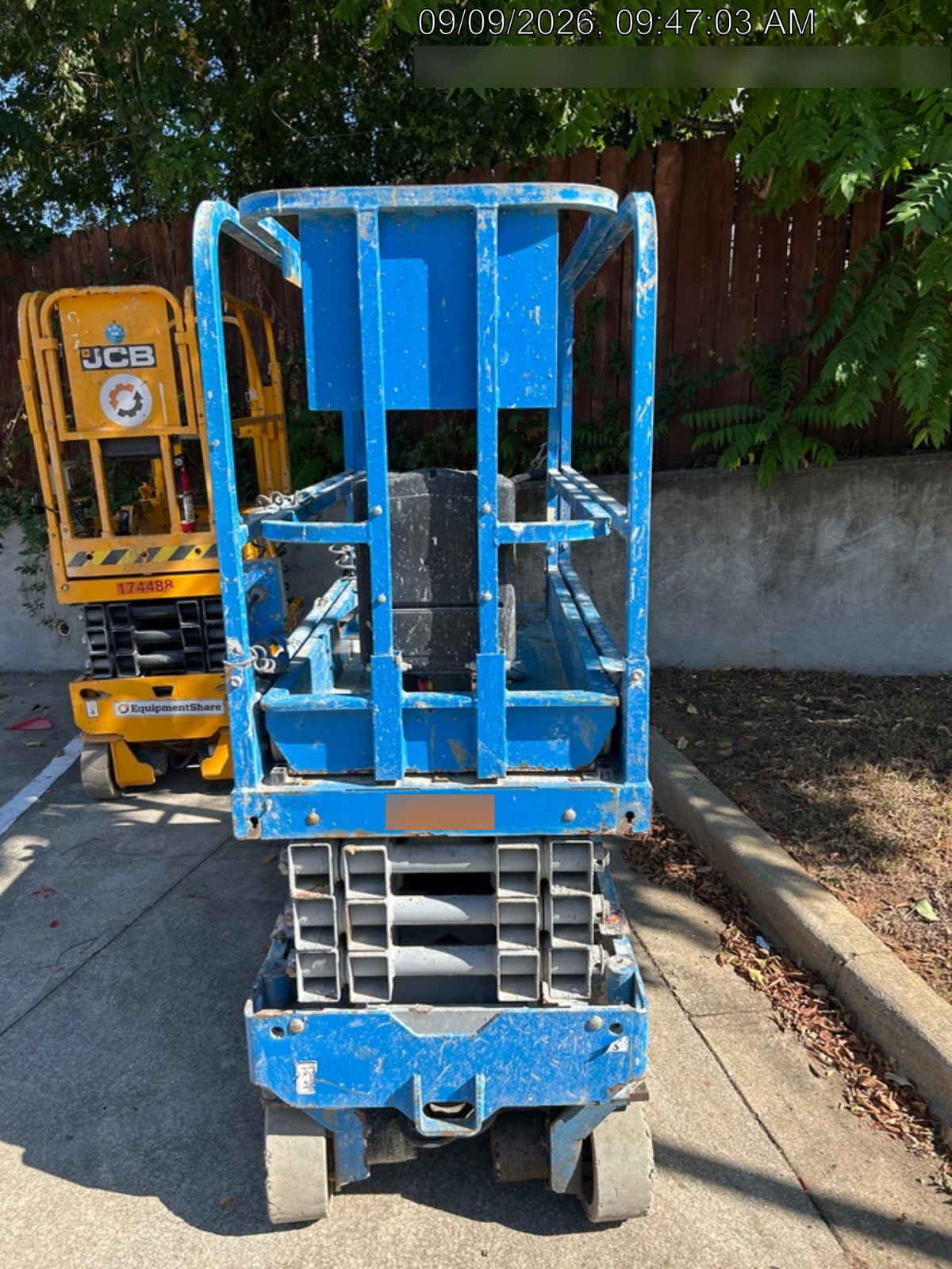 2019 Genie GS-1930 Fixed Rails with Chain Entry
