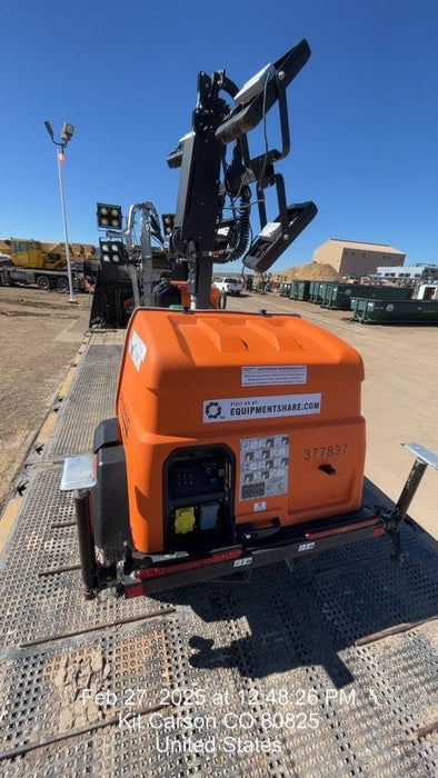 2023 Generac MLT2 Diesel, Flex Switch 120V Input, Powerzone Controller, 
(4) 320W LED Lights, 4kW Generator, 39.9 Gal Fuel Tank, 2" Ball, T3