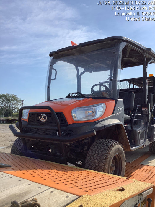 2022 Kubota RTV-X1140W-H Plastic Canopy, Windshield Acrylic Clear, LED Strobe Light, Wire Harness Kit, Back up Alarm