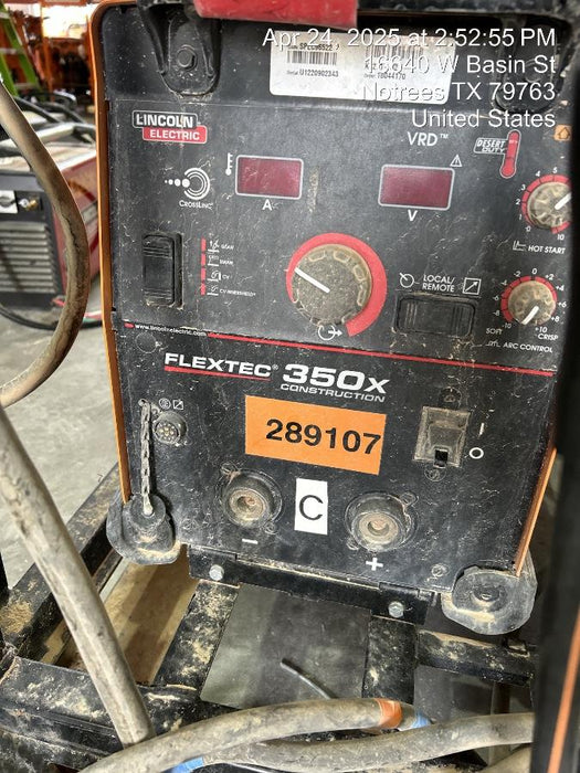 2022 LINCOLN ELECTRIC FLEXTEC 350X