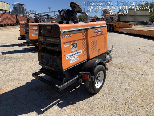 2021 Lincoln Electric Vantage 549X Ready Pak 3, ORANGE (includes trailer, cable rack, fender light kit)