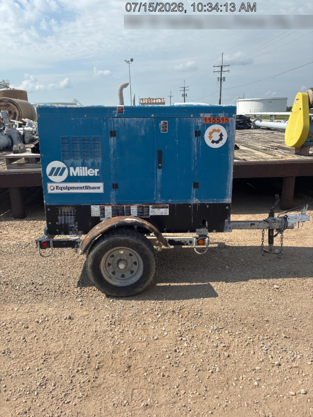 2020 MILLER ELECTRIC BIG BLUE 500