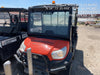 2019 Kubota RTVX900WH 4wd Utility Cart, 2 Seat, Diesel, LED Strobe, Windshield Tempered Glass, Plastic Canopy, Wire Harness Kit, Backup Alarm