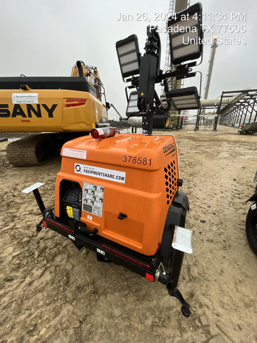 2023 Generac MLT2 Diesel, Flex Switch 120V Input, Powerzone Controller, 
(4) 320W LED Lights, 4kW Generator, 39.9 Gal Fuel Tank, 2" Ball, T3