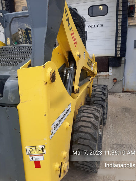 Wacker Neuson SW28 Wacker Neuson SW28 Skid Loader w/Solid Tires, Cab, 75" Bucket