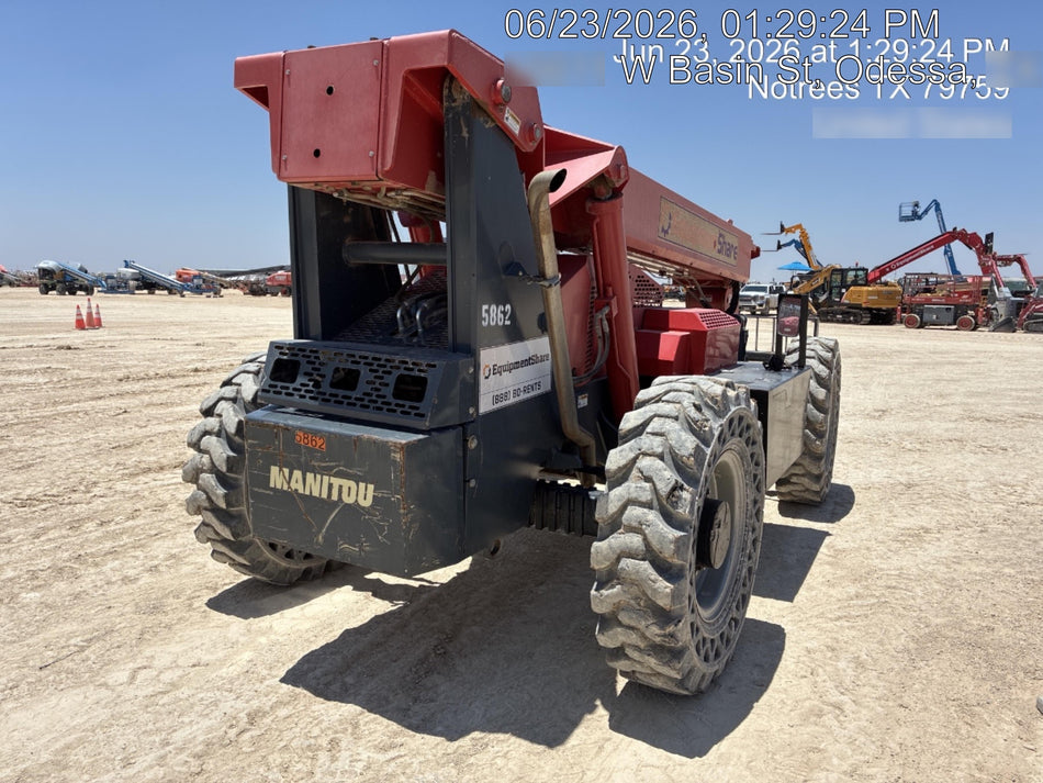 2018 Manitou 12042 Manitou MTA 12042, Solid Tires, 66" Carriage, Open ROPS, Flashing Beacon and Work Light Package