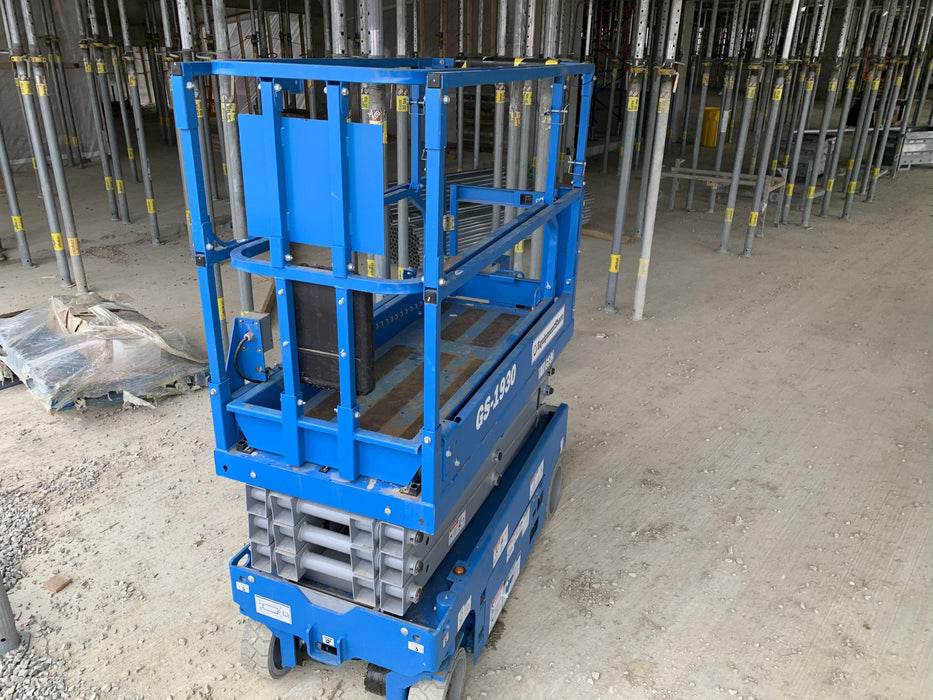 2020 Genie GS-1930 Solid Non Marking Tires, Beacon, Folding rails with half height swing gate