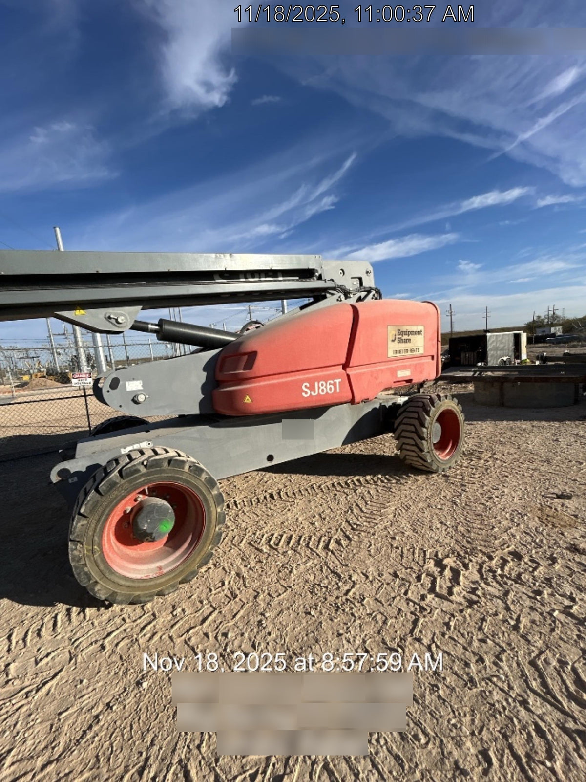 2018 SKYJACK SJ86T