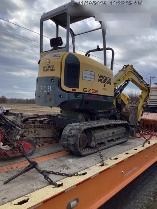 2017 Wacker Neuson EZ28 Wacker Neuson E0506-EZ28-MX - Track/LGD/CAN/VDS/12, 18, 24" Buckets