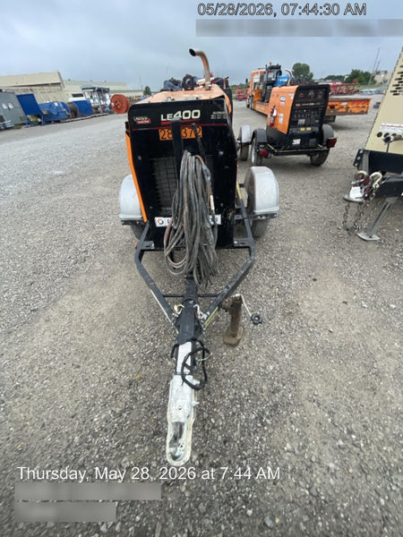 2022 Lincoln Electric LE400 Kubota V1505, Trlr, Cable Rack, Light Kit, ES Decals, T3