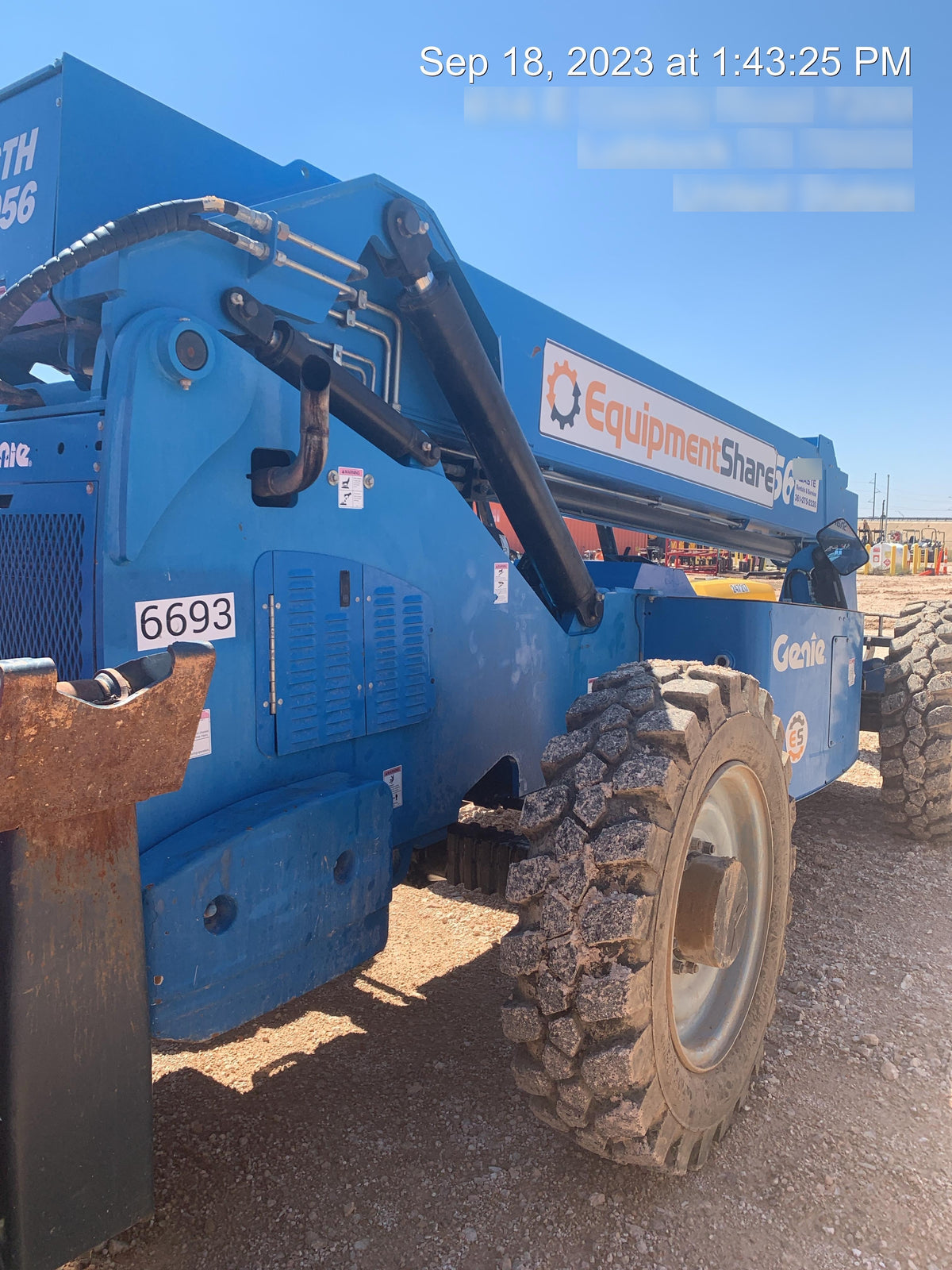 2017 GENIE GTH-1056