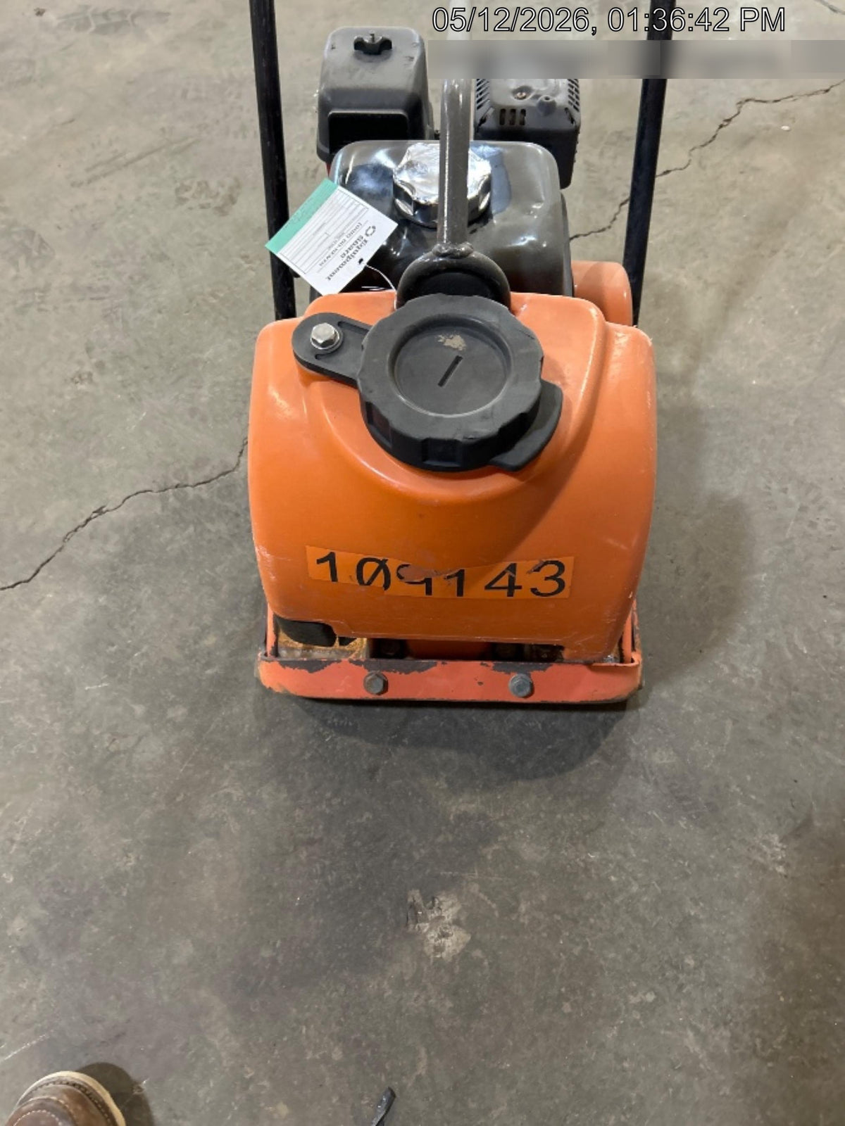2020 Multiquip MVC82VHW Plate Honda GX160 w/water tank 18 wide