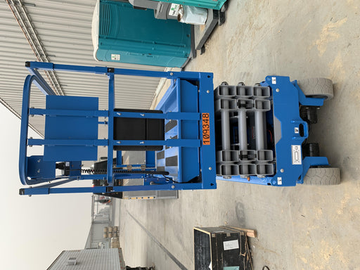 2020 Genie GS-2632 Solid NM Tires, Folding Rails with Half-Height Swing Gate, Beacon, 800W Invertor