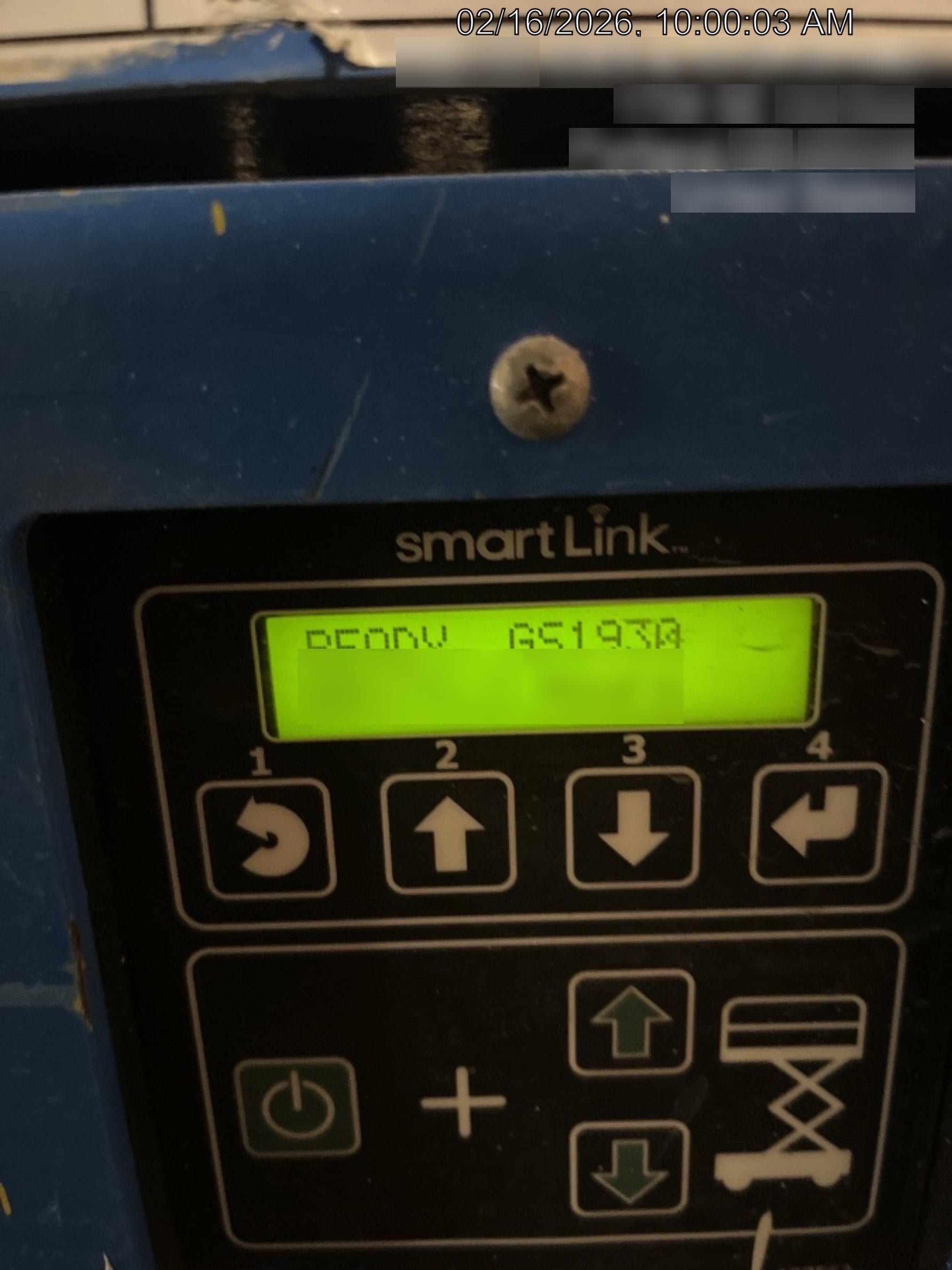 2020 Genie GS-1930 Standard Machine, 800W Inverter