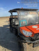 2021 Kubota RTV-X1140W-H Plastic Canopy, Windshield Acrylic Clear, LED Strobe Light, Wire Harness Kit, Back up Alarm