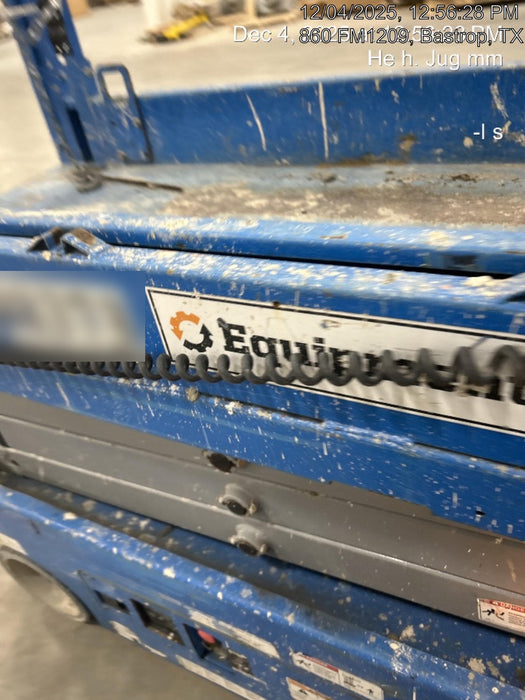 2018 Genie GS-1930 Genie GS-1930 Scissor Lift w/Standard Options