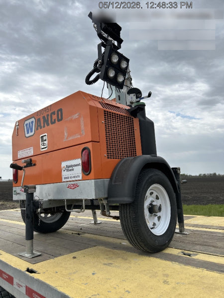 2024 Wanco WLTT-4MM4K Diesel, Deep Sea Controller, Shore Power Plug, Auto Start, (4) 350W LED Floodlights, 4kW Generator, 60 Gal Fuel Tank, 2" Ball, T3